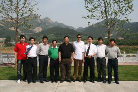 全球ceo俱乐部ceo李京平,秘书长李海深,特别助理崔欣宁一行于 2008年6